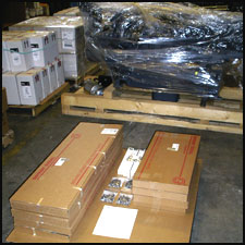 Shipment of genuine Detroit Diesel parts ready to leave for Saudi Arabia