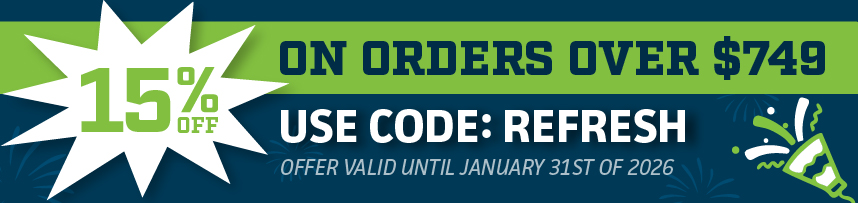 Big Savings on orders over $749