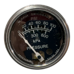 Murphy 20BPG-100 (05703161) Pressure Gauge For 100 PSI Diesel Engines